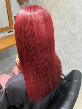 カラー 今枝莉菜 上品なツヤカラーのヘアスタイル