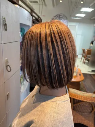 ミディアム 熊田 秀佳　川口店のヘアスタイル