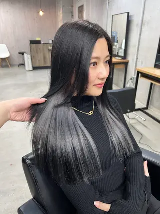 ロング lafit kaede/韓国ヘアのヘアスタイル