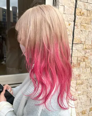 カラー loob Tokyo Arisa❤︎†のヘアスタイル