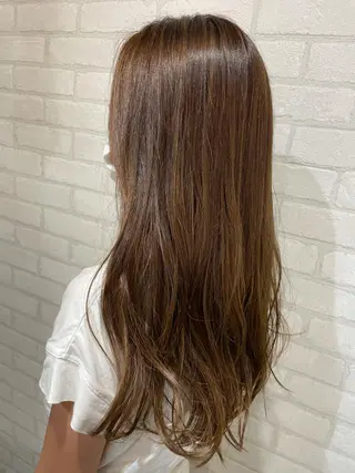 ロング カラー 透明感カラー💎 AYAのヘアスタイル