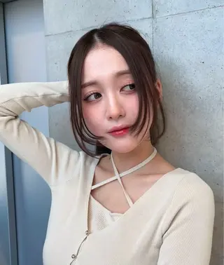 ミディアム カラー 🌫️大人韓国ヘア 🌫️naoyaのヘアスタイル