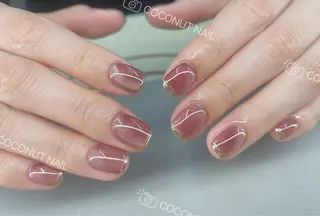 ネイル 神田 ココナッツのネイルデザイン