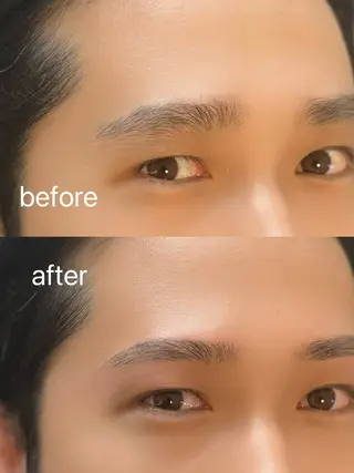 メンズ アイブロウ eyelash & nail salon alo所属・徳竹/ アイブロウ/aloの眉毛・アイブロウイメージ