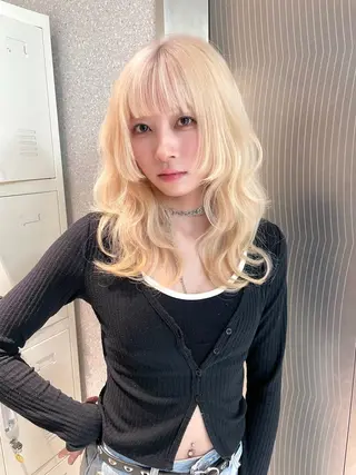 ロング カラー 香月 元希のヘアスタイル