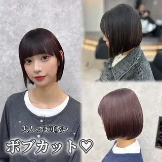 ショート 🍒みお🍒 大宮/艶髪/縮毛矯正のヘアスタイル