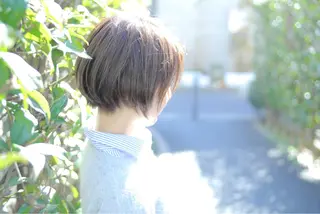 ショート カラー パーマ ショートボブ髪質改善 縮毛矯正のプロ山道潤のヘアスタイル