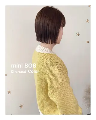 ショート カラー 市川 千夏のヘアスタイル