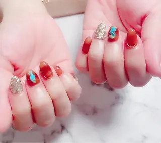 ネイル マジック ミラーのネイルデザイン