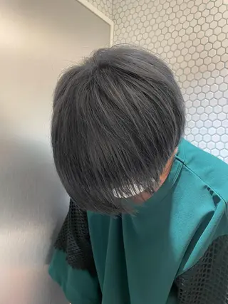 ショート カラー メンズブリーチカラー ❤︎hirokoのヘアスタイル