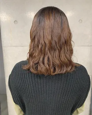 パーマ ボブパーマコテ巻き風 パーマNo1深江秀平のヘアスタイル