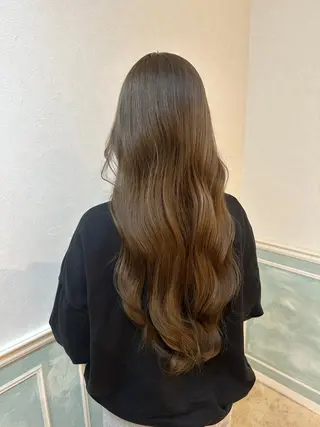 カラー 山口 珠莉のヘアスタイル
