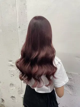 ロング カラー 🧡艶髪ちゅるん髪 🫧🧡YUKI❄️のヘアスタイル