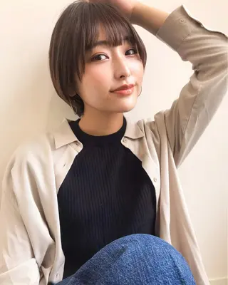 ショート 艶髪ショートの匠✂️ 錦糸町佐藤店長のヘアスタイル