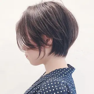 ショート カラー 大人可愛いショート 原田美千留のヘアスタイル