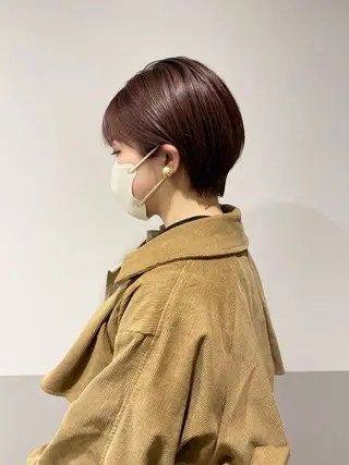 ショート カラー ボブ/ミニボブ/ 立河今日子のヘアスタイル