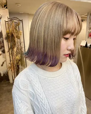 カラー アイラッシュニコ 麻生のマツエク・マツパデザイン