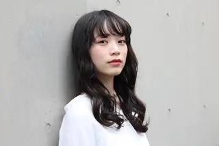 ロング カラー 田中 孝征のヘアスタイル