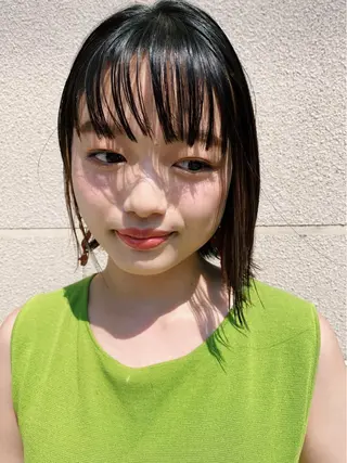 ショート カラー ヘアアレンジ マツエク・マツパ Kawaguchi Arisaのヘアスタイル