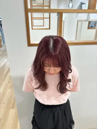 ロング 『大西　陸』 透明感color🔆のヘアスタイル