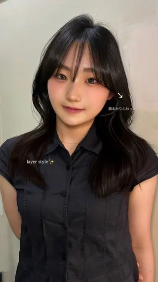 セミロング りこ 11/4空きありのヘアスタイル