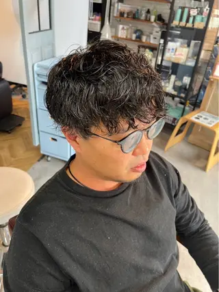 メンズ ｼﾉｻﾞｷ ｷﾅのヘアスタイル