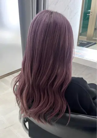 ロング カラー E:terne大宮店 ディレクター豊島穂希のヘアスタイル