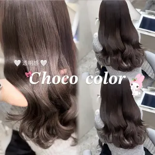 ロング カラー yurina🩰新宿 艶カラー・アレンジのヘアスタイル