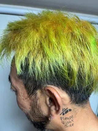 カラー メンズ 武原 虹音のヘアスタイル
