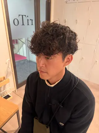 パーマ メンズ AYAKA/メンズ パーマ/四条烏丸のヘアスタイル