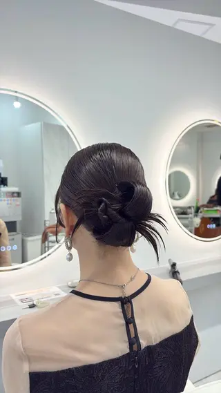 ヘアアレンジ 天王寺 hinataのヘアスタイル