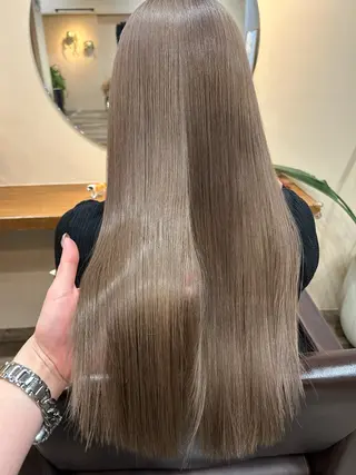 ロング 札幌大通/メンズ/ 縮毛矯正•髪質改善のヘアスタイル