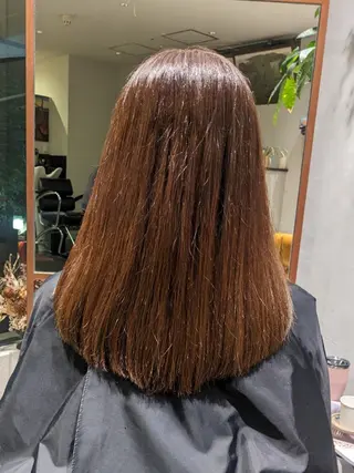 ロング over two  藤が丘のヘアスタイル
