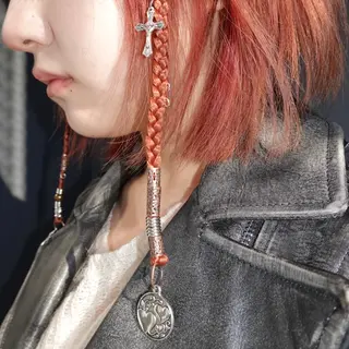 ショート ヘアアレンジ bloc japon所属・ﾌﾞﾚｲｽﾞ˚✧₊⁎ ﾚｲﾔｰToriのヘアスタイル