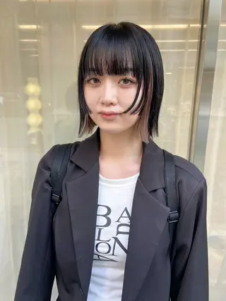 ショート カラー yuna/ボブカット /ハイトーンカラーのヘアスタイル