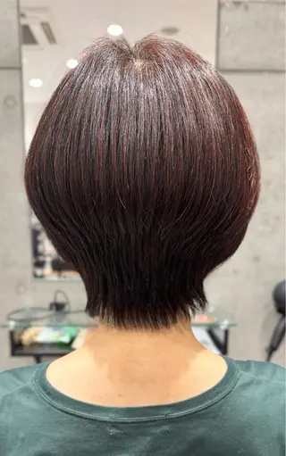 ショート ドライ カット✂️髪質改善のヘアスタイル
