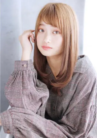 ロング カラー パーマ 山田 博仁のヘアスタイル
