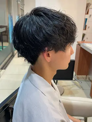 パーマ メンズ 【大人ショート/ボブ モデル募集】　Seiのヘアスタイル