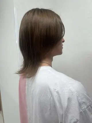 メンズ ボブ/透明感カラー /さちかのヘアスタイル