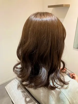 ミディアム カラー 仁科 亮祐 ✂︎カット✂︎のヘアスタイル