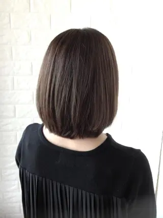 ショート カラー エイジングケア特化 美容師✂️山崎竜二のヘアスタイル