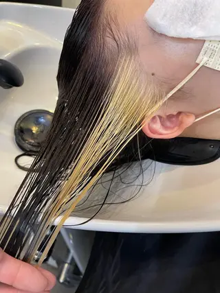カラー ブリーチダブルカラー 【koide】のヘアスタイル