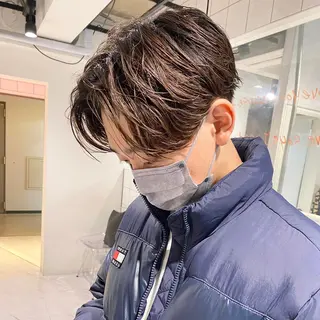 パーマ メンズ men's特化 値段以上の仕上がりにのヘアスタイル