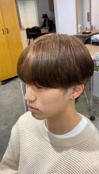 カラー メンズ YUKI 新宿カット パーマ/カラーのヘアスタイル