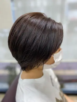 ショート カラー HIRAGA MIKIのヘアスタイル