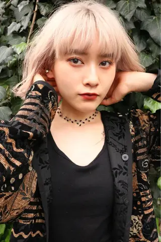 ショート カラー 似合わせカラーパーマ 🌿kitin米川のヘアスタイル