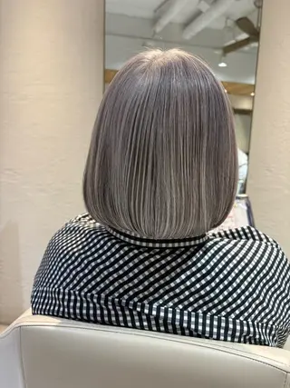 ミディアム 竹谷 奈津実のヘアスタイル