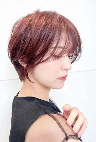 ショート ヘッドスパ/縮毛矯正 /横山陸人のヘアスタイル