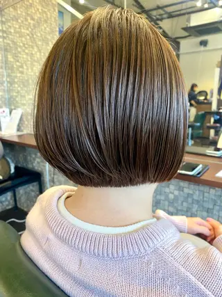 ショート カラー 髪質改善/縮毛矯正 専門　代官山/恵比寿のヘアスタイル