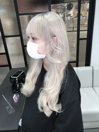 ロング カラー LOOP hairのヘアスタイル